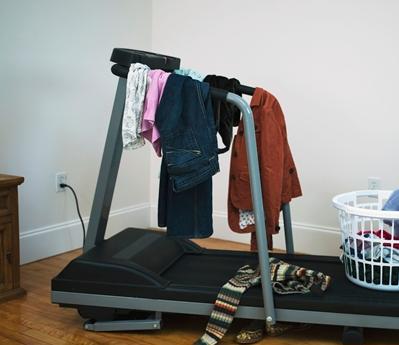 Exercise Equipment: When Treadmills Act Like Clothes Hangers